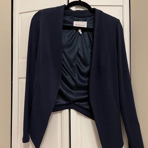 BCBGeneration Tuxedo Blazer Navy